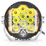 EKXAP 7' Round LED Offroad Light