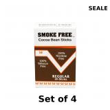 4x Smoke Free Regular One Pack Cocoa Bean Sticks