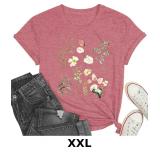 Women Vintage Flowers Shirt