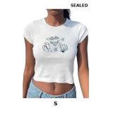 Women's Beach Graphic Trendy Summer Tee