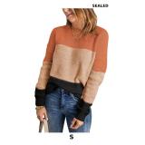Dokotoo Womens Color Block Sweaters
