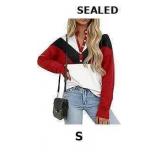 Saodimallsu Womens Color Block Sweaters