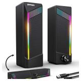 OFFSIR 2pcs 2 in 1 Computer Speakers
