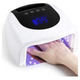 Linssy 96W UV LED Cordless Nail Lamp