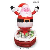 Santa Inflatable Cooler -Christmas in July Decorat
