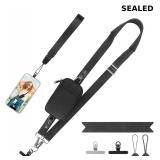 Clip and Go Strap for Phone With Wallet Crossbody
