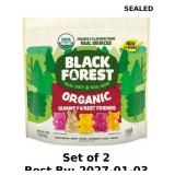 2x Black Forest Organic Gummy Forest Friends Candy