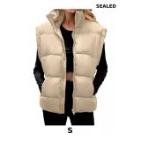 Polu Womens Puffer Vests Oversized Outerwear Vests