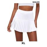 Pleated Tennis Skirt for Women with Pockets High W