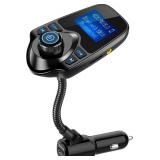 Nulaxy Bluetooth Car FM Transmitter