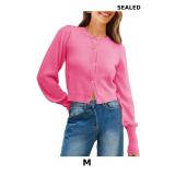 Saodimallsu Womens Cropped Cardigan Sweaters
