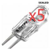 SEALED-Anyray A1741Y (5)-Pack 20 W Light Bulb