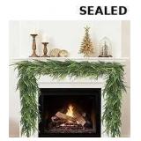 6ft Christmas Norfolk Pine Garland