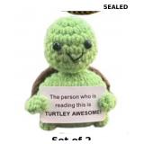 2x Tiny Detalles Positive Funny, Adorable...