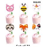 24 PCS Happy Valentine's Day Cupcake Toppers x71