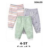 2x Baby Jogger Pants with Elastic Cuffs