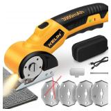 Electric Cardboard Box Cutter with 3 Blades