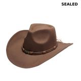 Western Style Felt Cowboy Hat