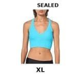 Next by Athena Womens Variegated V Neck Crop