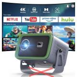 Smart Projector with WiFi and Bluetooth