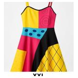 Colorful Patchwork Dress