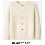 Cream Cable Knit Cardigan