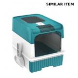 Fully Enclosed Hooded Cat Litter Box