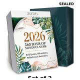 2x Mindfulness Desk Calendar 2026 ï¿½ Daily...