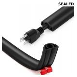SEALED-ZhiYo 5ft Floor Cord Cover Black