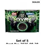 5x MARVEL OREO Stuf of Doom Chocolate Sandwich...