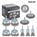 Rocaris 10-Pack Carbon Steel Wire Wheel