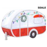 Roman 5' Lighted Swirl Vintage Camper
