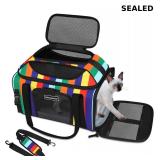 GTMANSWORD 17x11x9.5 Top-Expandable Pet Carrier