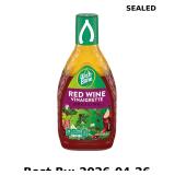 Wish-Bone Red Wine Vinaigrette Salad Dressing