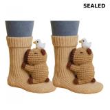 3D Knit Animal Socks,Christmas Socks