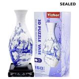 3D Puzzle Vase for Adults,160-Piece Unique Curved