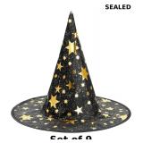 Zando Halloween Kids Witch Hat For Boys Girls Wome