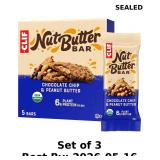 3x CLIF Nut Butter Bar