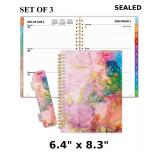 x3 SUNEE 2026 Weekly and Monthly Planner