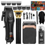 Hair Clipper for Men with LED Display
