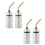 Pin Banana Plugs for Speaker Wire