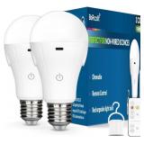 BoRccdit CordlessGlow 2pcs A19 Light Bulbs