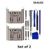 2x PAOBTEIY 2pcs HDMI Port Replacement