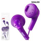 JVC HAF160V Gumy Ear Bud Headphone Violet