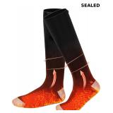 Heated Socks for Men Women, Electric Thermal Socks