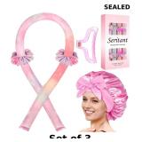 Heatless Hair Curler for Overnight Curls