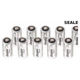 SEALED-10 pcs Energizer Lithium CR123A 3V