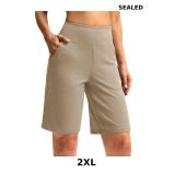 Women's 10' Bermuda Shorts Knee Length with Pocket