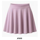 Light Purple Flared Skirt