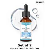 2x Pure Hyaluronic Acid Serum for Face